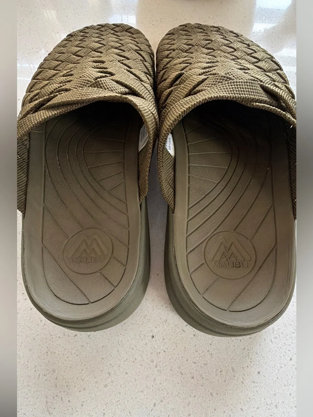 Men's Woven Slip-On Clog - Brown